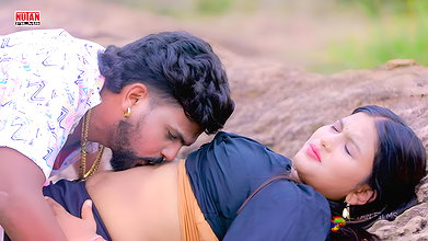 Saloni Boobs Grabbed Pressed Felt Slight Navel