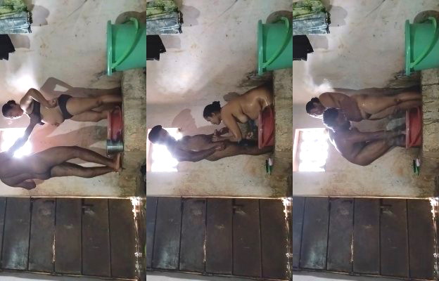 Boudi bathing indian part full clip