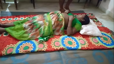 Young Indian Wife Hot Blowjob Missionary Sex